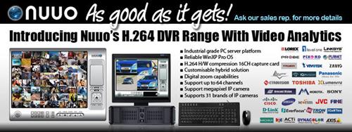 Nuuo Hybrid Digital Video Surveillance solutions now available from RhinoCo Technology
